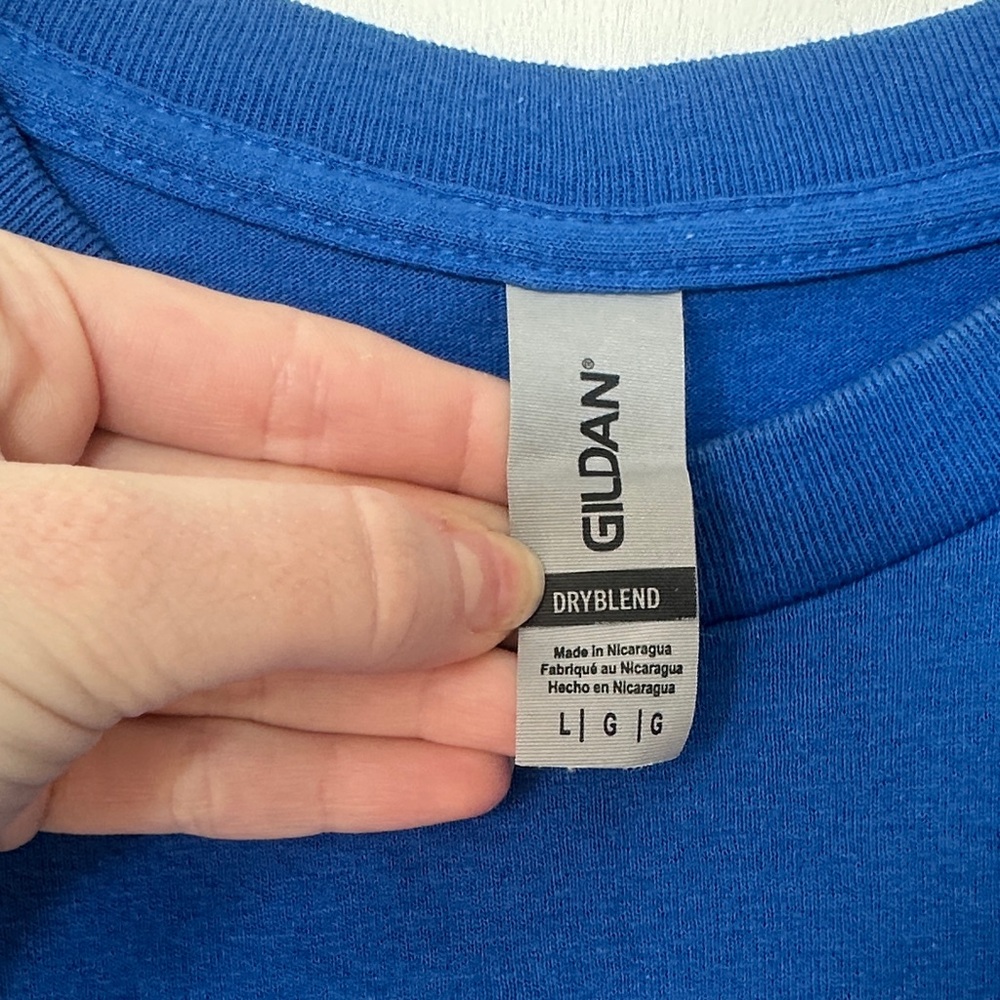 Gildan Royal Blue Short Sleeve Tee - Picture 2 of 4